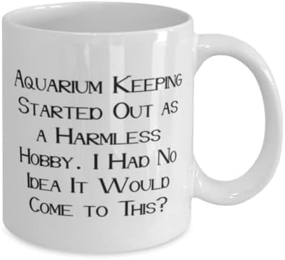 Брилянтна чаша за съхранение на аквариума 11 грама до 15 грама, съхранение на аквариума Започна като Безобидно хоби. Имах Подарък За един приятел, на Шега От