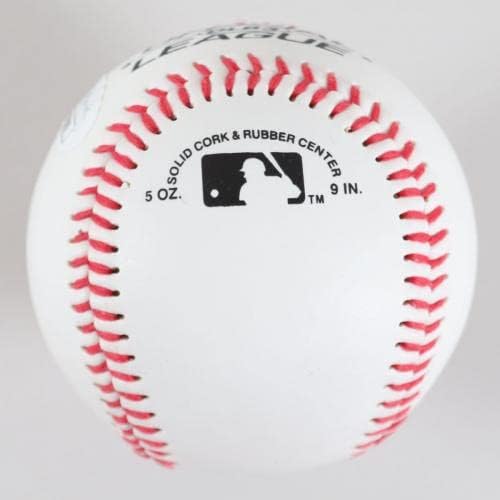 Джо Джирарди подписа договор с бейзболни клубове Янкис – COA JSA - Бейзболни топки с автографи