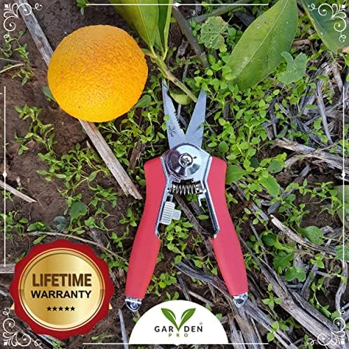 2 Секатора PK - Professional от титан | С най-високо обходом, градинарски ножици, Машинка за дървета - 8 Ергономичен