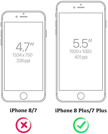 Калъф-клипса за колан серия Hand-e Muscle за Apple iPhone 7 Plus / 8 iPhone Plus (5,5 ) и 2-в-1 Defender с защитно фолио