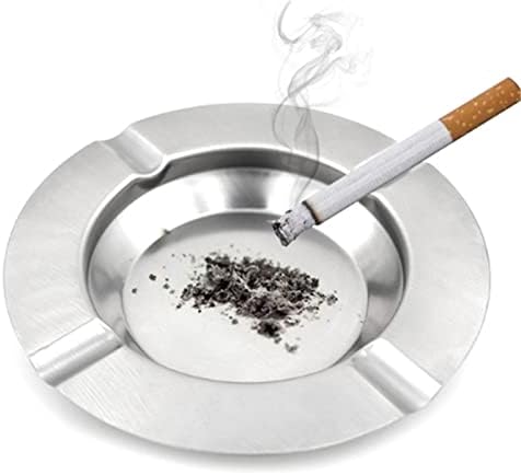 GIUIN Пепелник Пепелник Пепелник Кръгъл Квадрат Голям Капацитет Пепелник За Цигари повдигащ За Пушачи Преносима Домашна