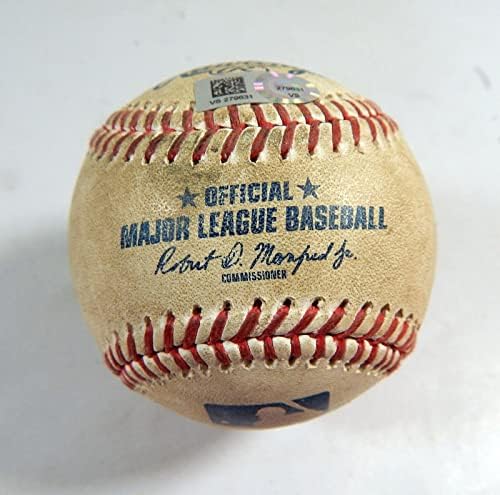 2021 Синсинати Редс В мача на Питсбърг Пайрэтс Използва Бейзболни топки Kayla Фармера, Използвани в една игра