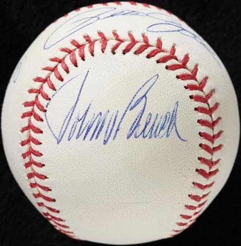 Пийт Роуз Джони Пейка Джо Морган Тони Перес Голяма Червена Машина Подписан MLB Бейзбол - Бейзболни Топки С Автографи