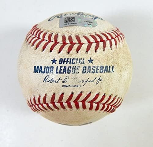 2021 Det Тайгърс В играта Pittsburgh Pirates Стари Бейзбол Коул Тъкър Единични 38 Използваните бейзболни топки