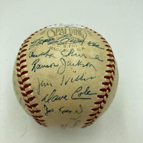 Най-ранният известен нов отбор Чикаго Къбс Ърни Банкс до 1953 г., подписано бейзболен договор с JSA - Бейзболни топки