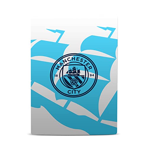 Дизайн на своята практика за главата Официално Лицензиран Икона на футболен клуб Манчестър Сити Лого на кораба, Винил