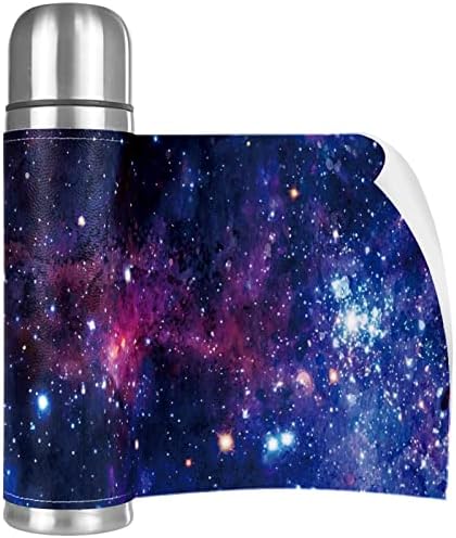 Термос Galaxy Stars Universe Secret Night С Вакуумна Изолация от Неръждаема Стомана 16 унции, Множество Запечатани Бутилка