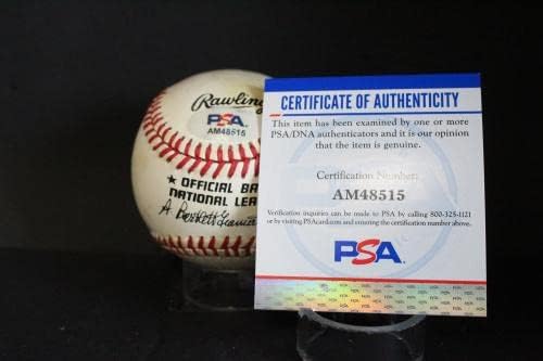 Уили Старджелл Подписа Бейзболен Автограф Auto PSA/DNA AM48515 - Бейзболни топки с Автографи