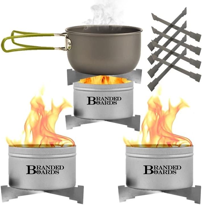 Маркови дъски Портативна поставка за огъня и готварска печка | се Използва под буркан за защита на маса | се Използва