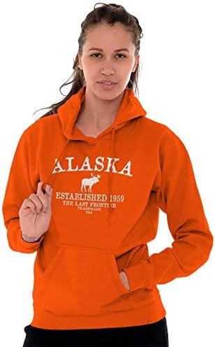Аляска Реколта Инсталирана Хипстерская Hoody С Качулка Hoody На Жените И Мъжете